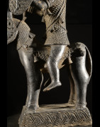 Oba et son cheval - Nigeria - BIni Edo - Bronze cire perdue