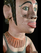 Statue squelette - MIbibio Anang - Nigeria