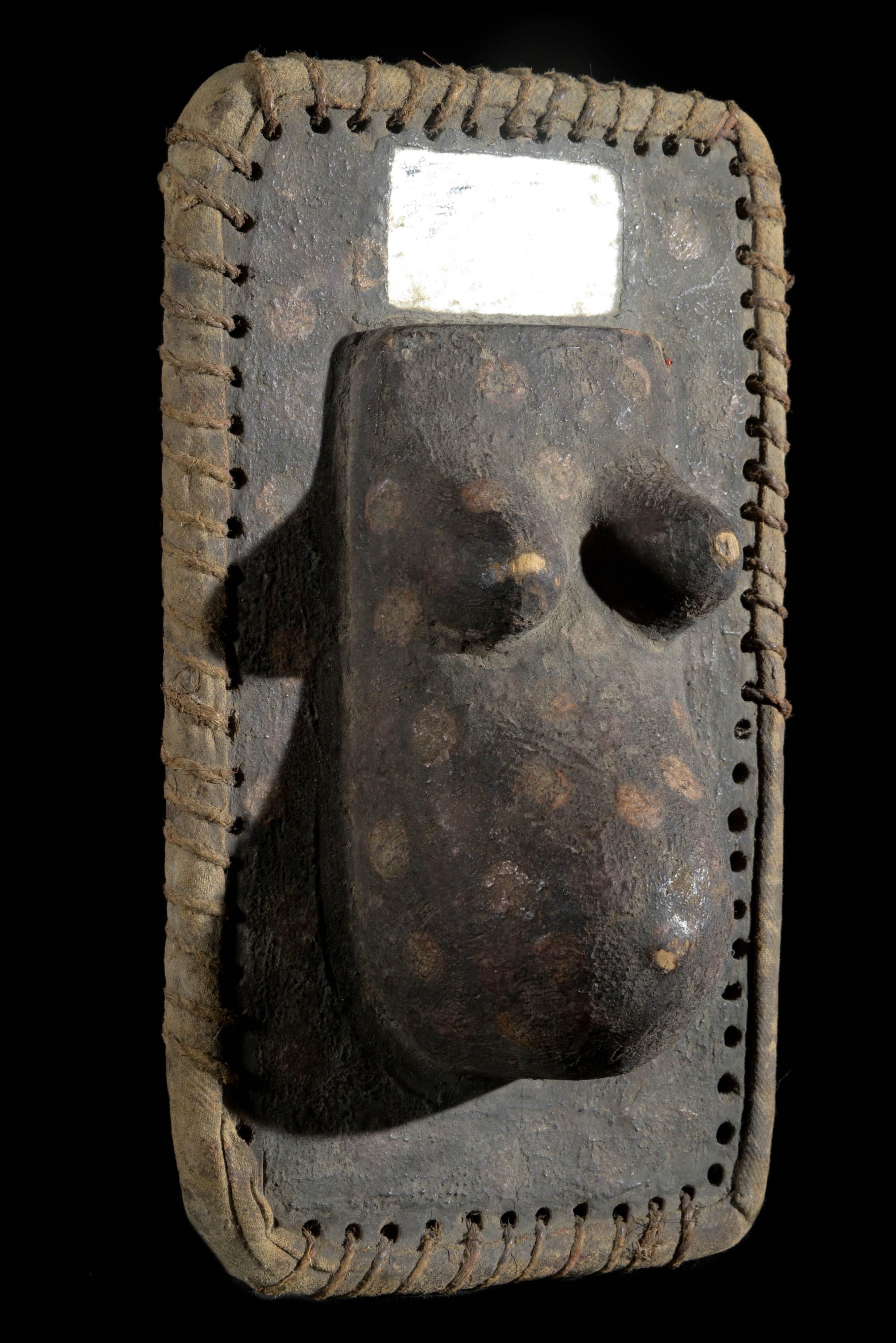 Masque ventre - Salampasu - RDC Zaïre