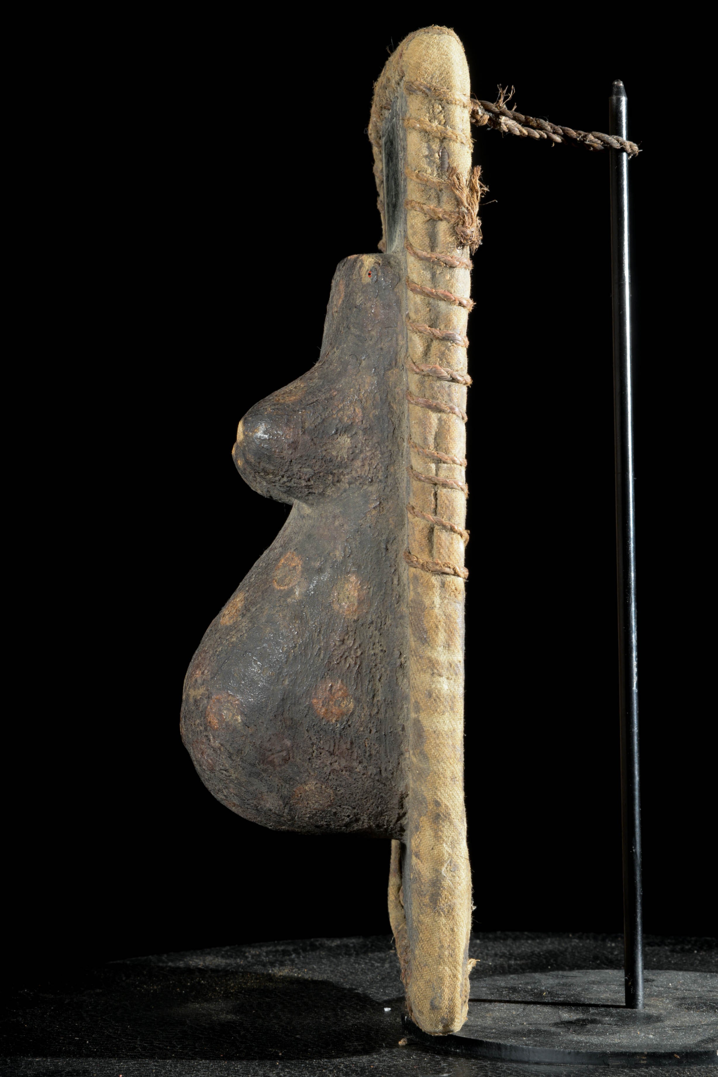 Masque ventre - Salampasu - RDC Zaïre