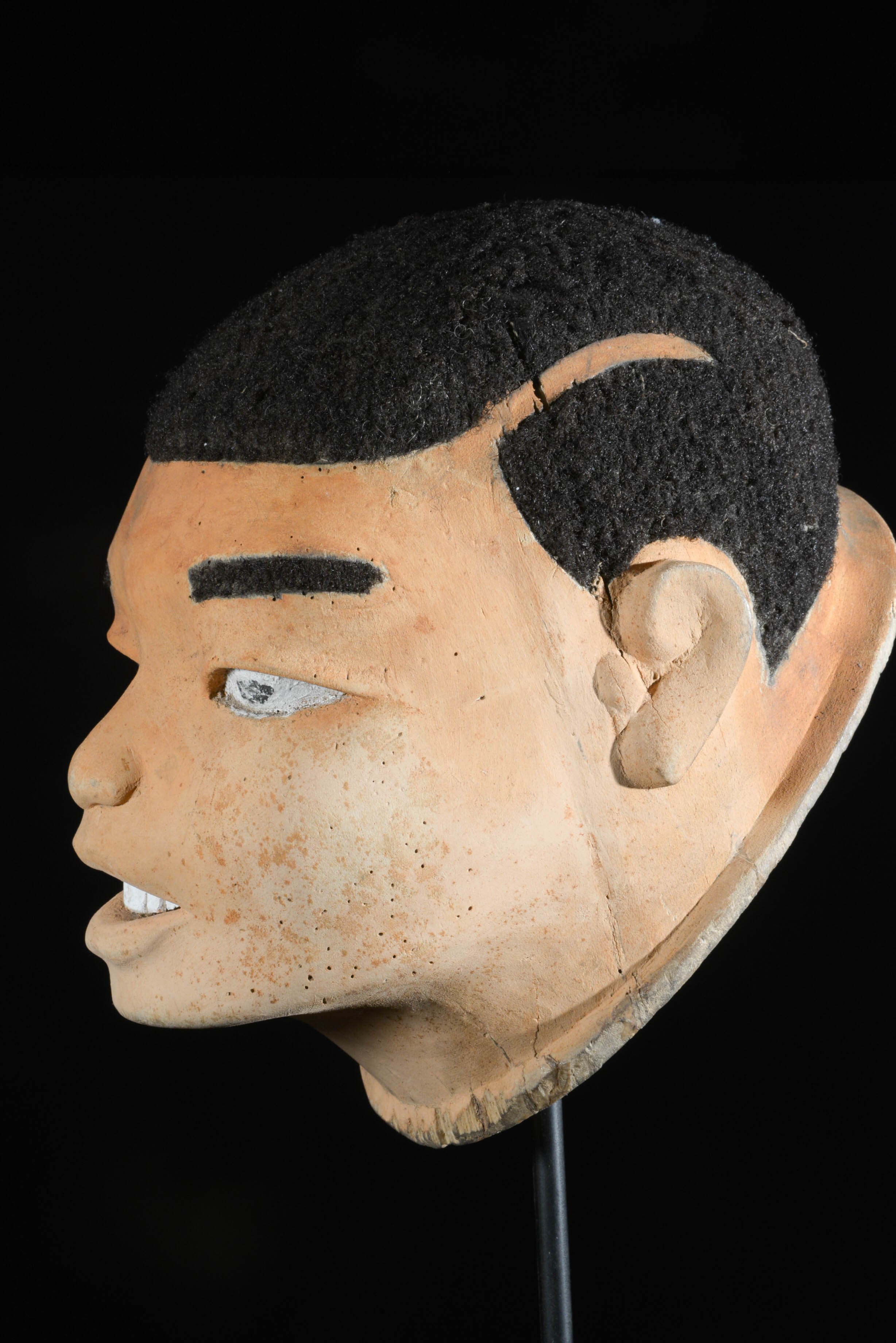 Masque polychrome Lipico  - Makonde - Tanzanie - Afrique Est
