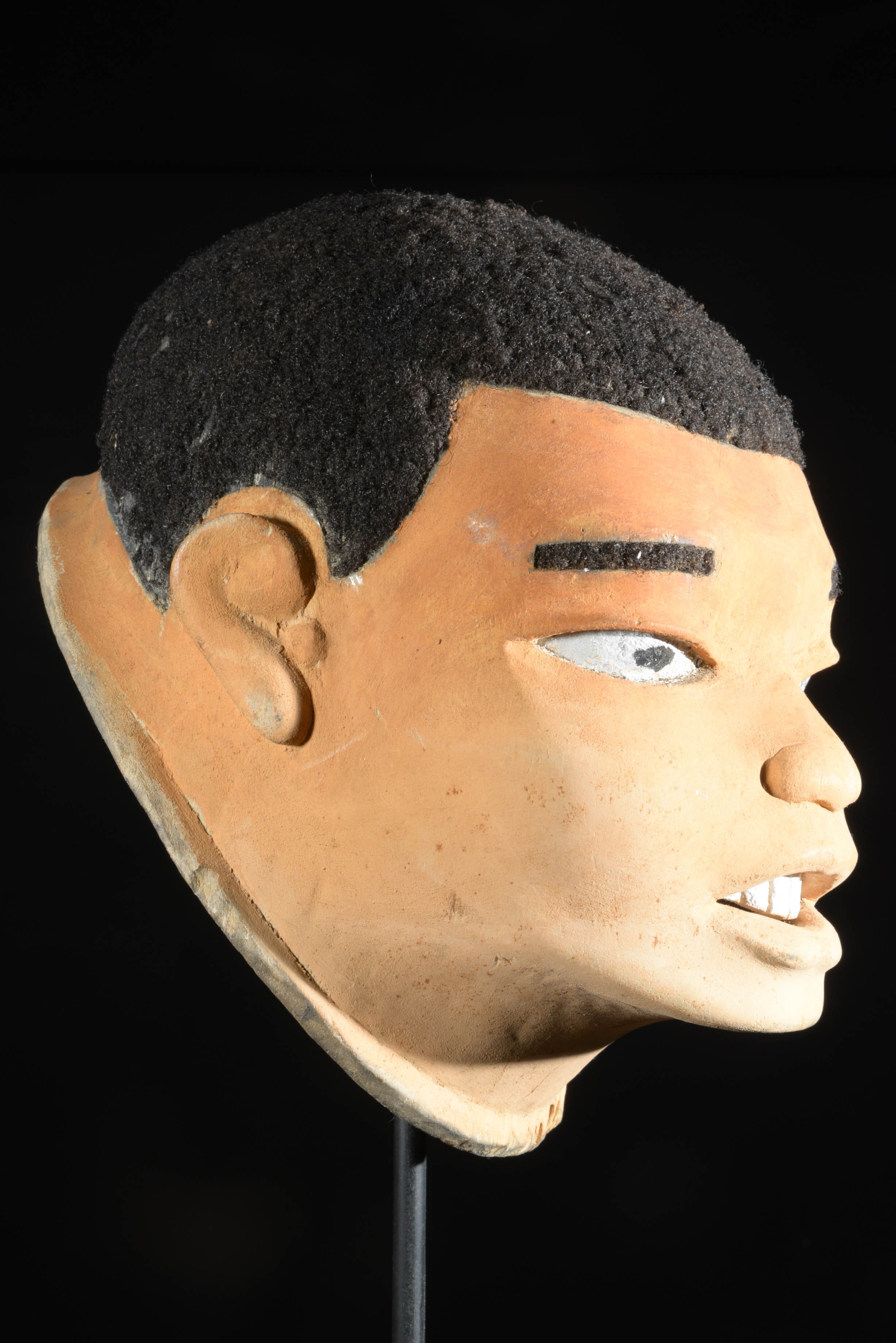 Masque polychrome Lipico  - Makonde - Tanzanie - Afrique Est