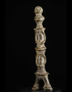 Statuette en alliage de bronze - Verre / Were - Nigeria Cameroun