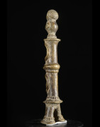 Statuette en alliage de bronze - Verre / Were - Nigeria Cameroun