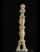 Statuette en alliage de bronze - Verre / Were - Nigeria Cameroun