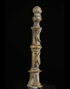 Statuette en alliage de bronze - Verre / Were - Nigeria Cameroun