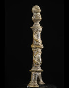 Statuette en alliage de bronze - Verre / Were - Nigeria Cameroun