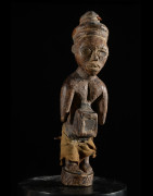 Fetiche Nkisi Nkonde Janiforme - Yombe - RDC Zaire - Nkisi Nkonde