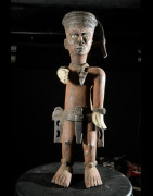 Statue Colon Roi - Photo Africaine - Baoule - Côte d'Ivoire