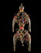 Poupee Namji Dowayo - Nigeria / Cameroun - Poupee perles africaines