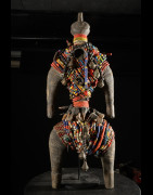 Poupee Namji Dowayo - Nigeria / Cameroun - Poupee perles africaines