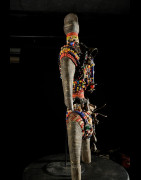 Poupee Namji Dowayo - Nigeria / Cameroun - Poupee perles africaines
