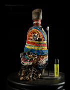 Poupee Namji Dowayo - Nigeria / Cameroun - Poupee perles africaines
