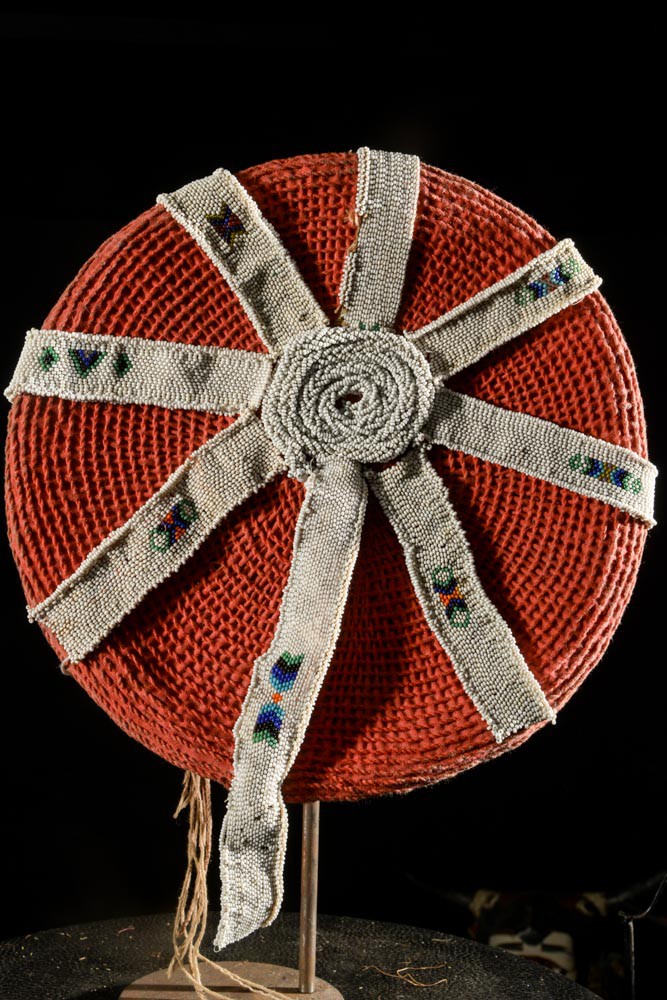 Coiffe Isicholo ancienne - Zoulou - Afrique du sud - Zulu