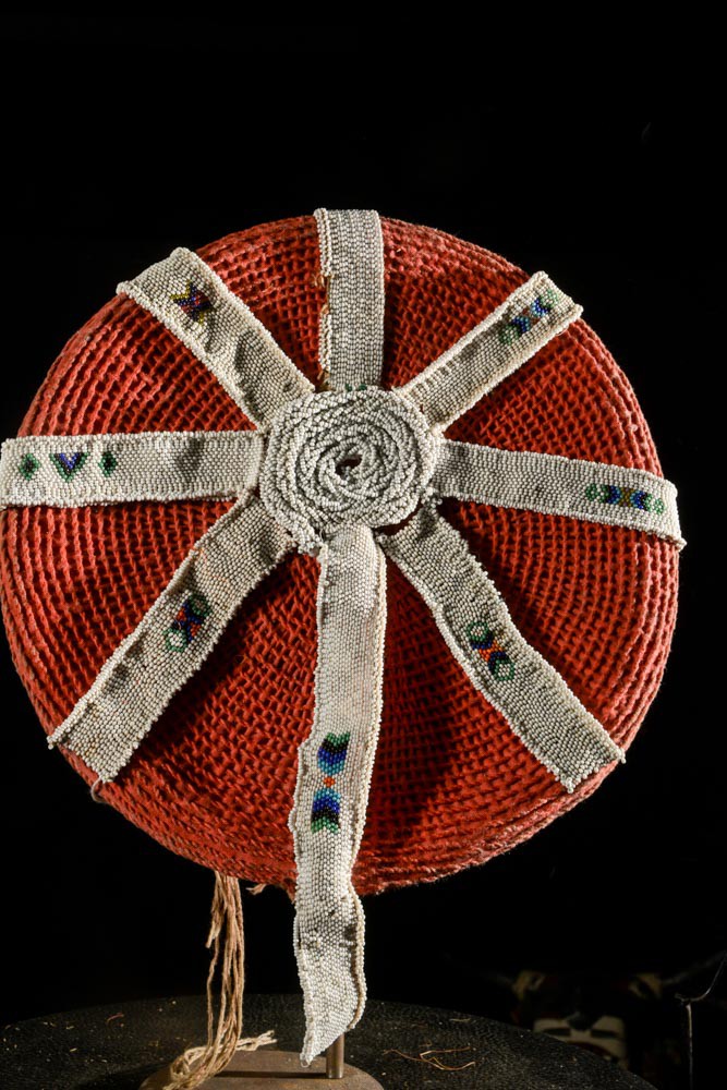 Coiffe Isicholo ancienne - Zoulou - Afrique du sud - Zulu