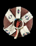 Coiffe Isicholo ancienne - Zoulou - Afrique du sud - Zulu