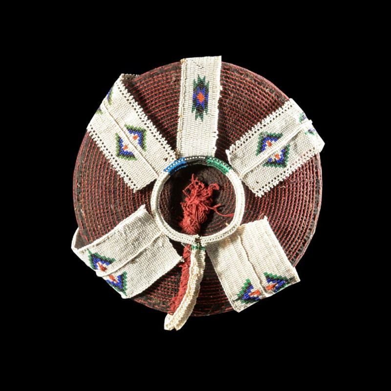 Coiffe Isicholo ancienne - Zoulou - Afrique du sud - Zulu