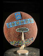 Coiffe Isicholo ancienne - Zoulou - Afrique du sud - Zulu