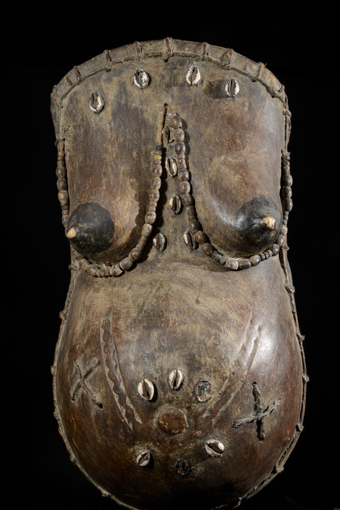 Masque ventre feminin Ndimu - Makonde - Tanzanie