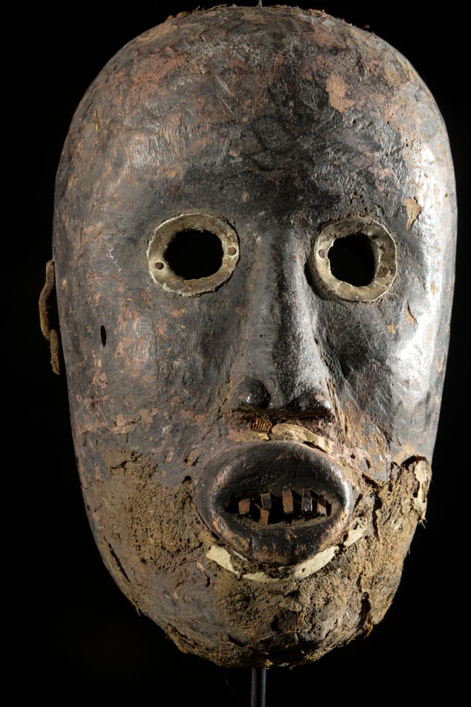 Masque ancien de course Gunye Ge - Dan Yacouba - Liberia