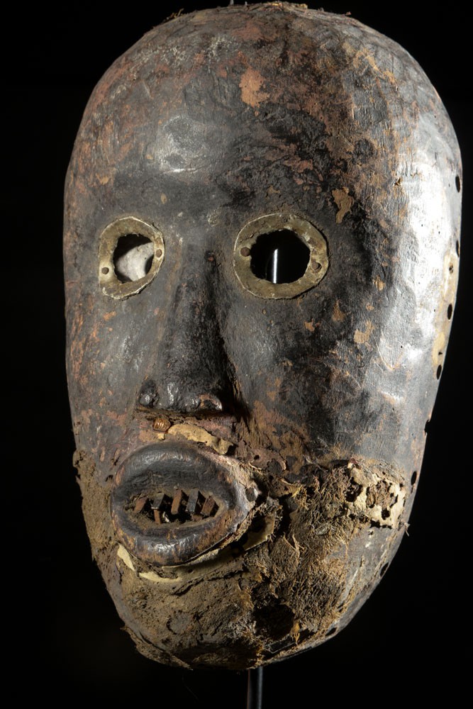 Masque ancien de course Gunye Ge - Dan Yacouba - Liberia