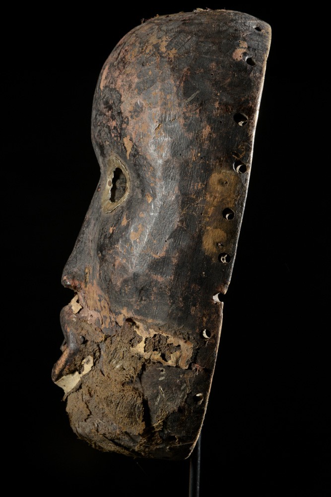Masque ancien de course Gunye Ge - Dan Yacouba - Liberia