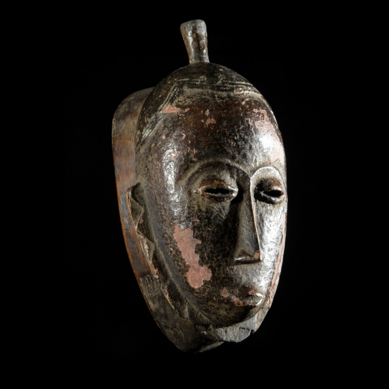 Masque ancien Gou ou Gu de jeune fille - Gouro - Côte d'Ivoire