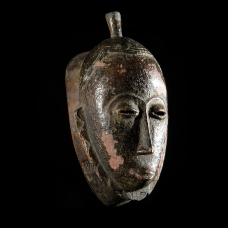 Masque ancien Gou ou Gu de jeune fille - Gouro - Côte d'Ivoire