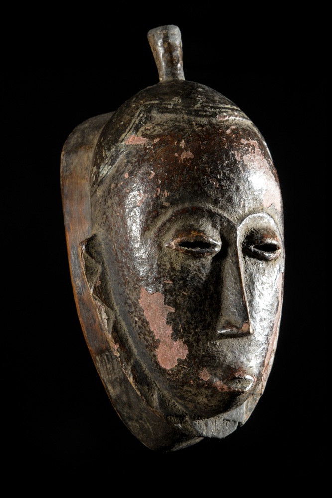 Masque ancien Gou ou Gu de jeune fille - Gouro - Côte d'Ivoire