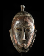 Masque ancien Gou ou Gu de jeune fille - Gouro - Côte d'Ivoire