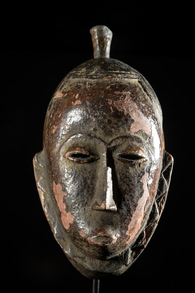 Masque ancien Gou ou Gu de jeune fille - Gouro - Côte d'Ivoire