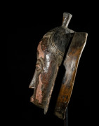 Masque ancien Gou ou Gu de jeune fille - Gouro - Côte d'Ivoire