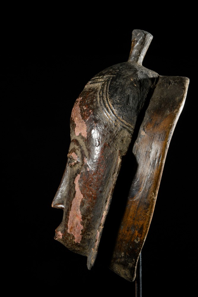 Masque ancien Gou ou Gu de jeune fille - Gouro - Côte d'Ivoire
