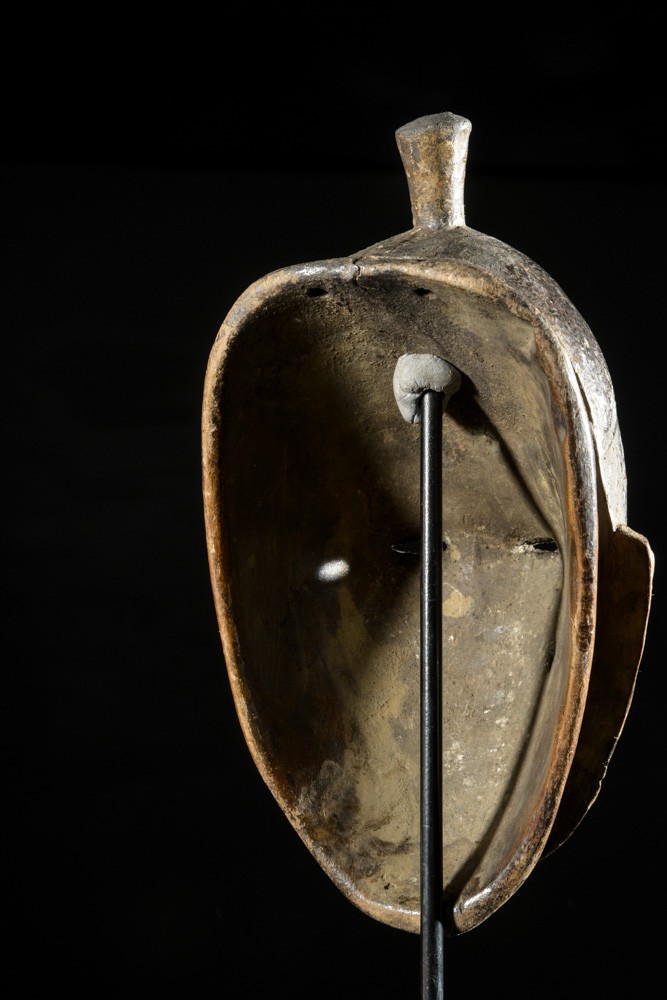 Masque ancien Gou ou Gu de jeune fille - Gouro - Côte d'Ivoire