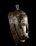 Masque ancien Gou ou Gu de jeune fille - Gouro - Côte d'Ivoire