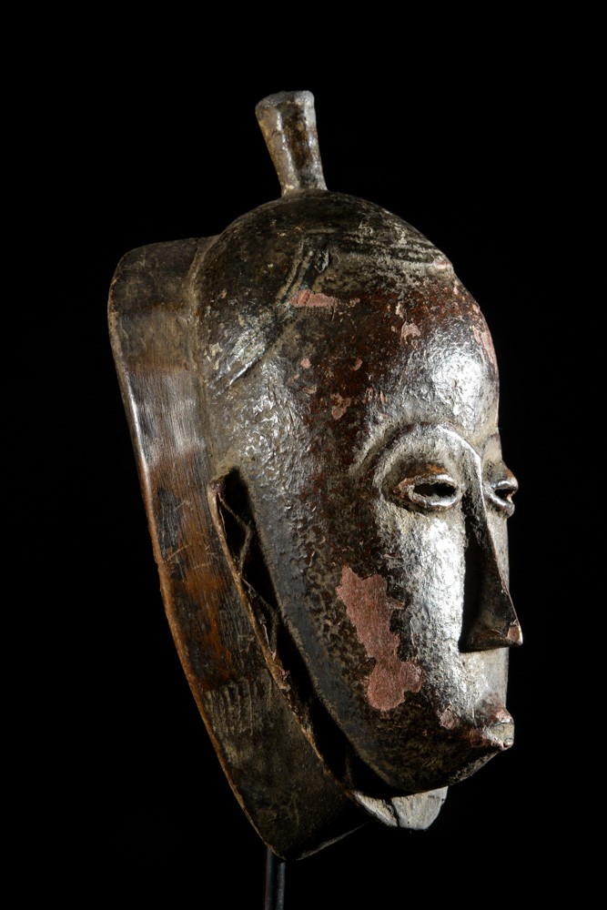 Masque ancien Gou ou Gu de jeune fille - Gouro - Côte d'Ivoire