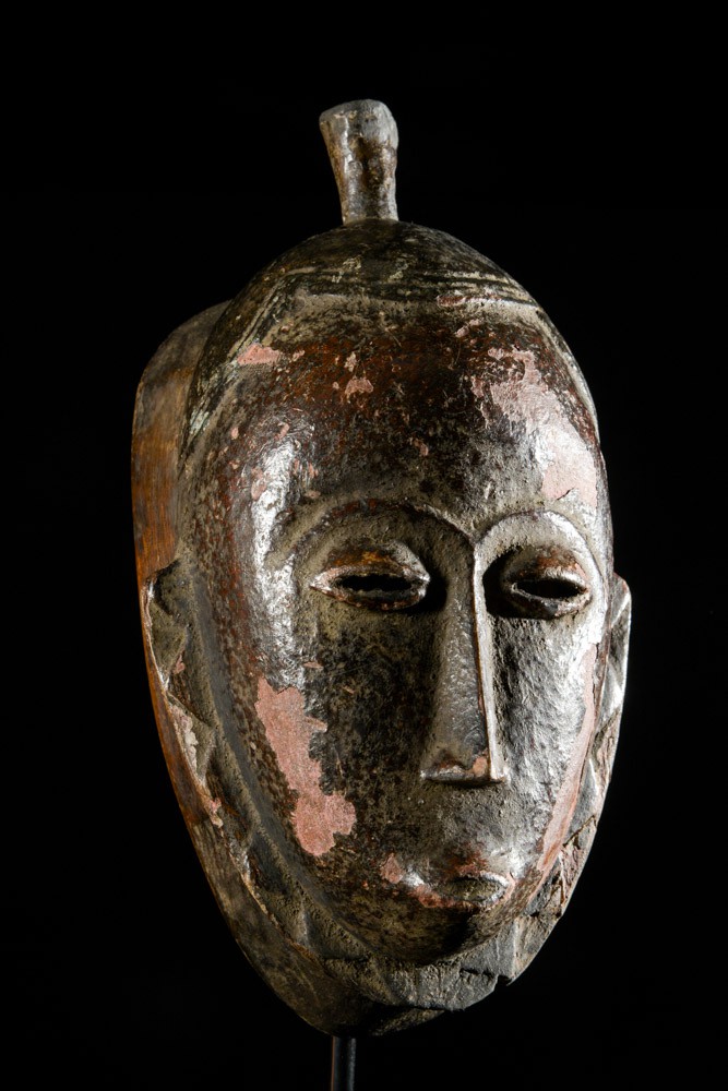 Masque ancien Gou ou Gu de jeune fille - Gouro - Côte d'Ivoire