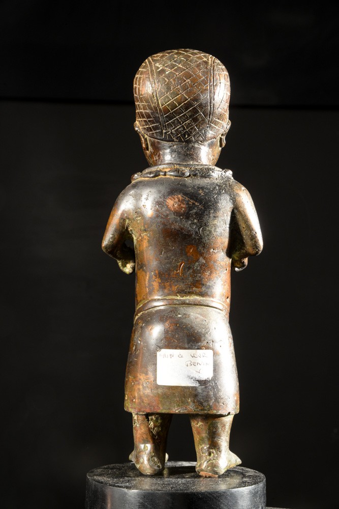 Nain de cour ou Fou du roi en bronze - Bini - Nigeria - Bronzes d’ife