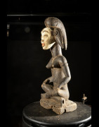 Statuette rituelle feminine - Punu / Pounou Lumbu - Gabon