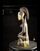 Statuette rituelle feminine - Punu / Pounou Lumbu - Gabon