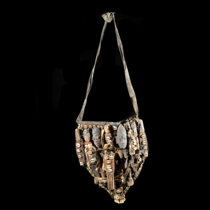 Parure de féticheur Babalawo - Yoruba - Nigeria - Afrique