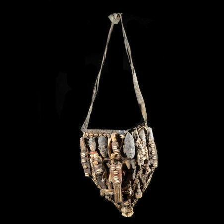 Parure de féticheur Babalawo - Yoruba - Nigeria - Afrique