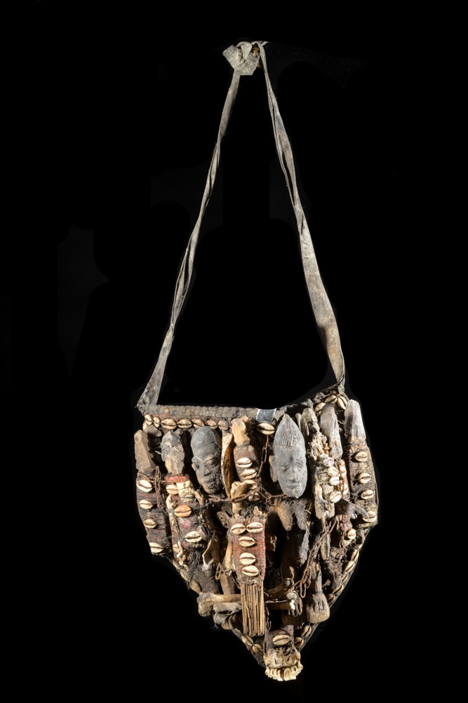 Parure de féticheur Babalawo - Yoruba - Nigeria - Afrique