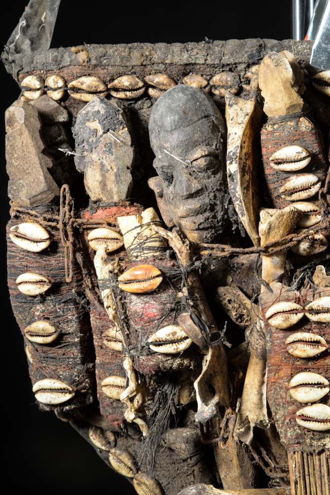 Parure de féticheur Babalawo - Yoruba - Nigeria - Afrique