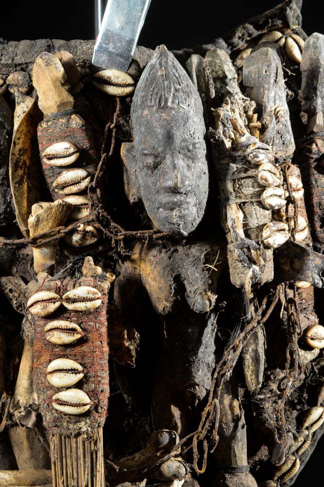 Parure de féticheur Babalawo - Yoruba - Nigeria - Afrique