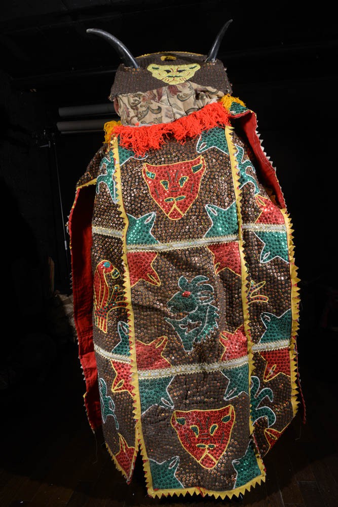 Egun - Costume de danse complet du culte Egungun - Yoruba - Benin / Nigeria