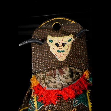 Egun - Costume de danse complet du culte Egungun - Yoruba - Benin / Nigeria