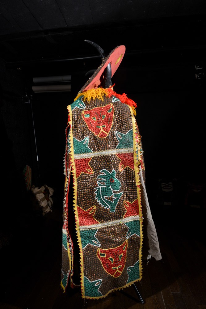 Egun - Costume de danse complet du culte Egungun - Yoruba - Benin / Nigeria