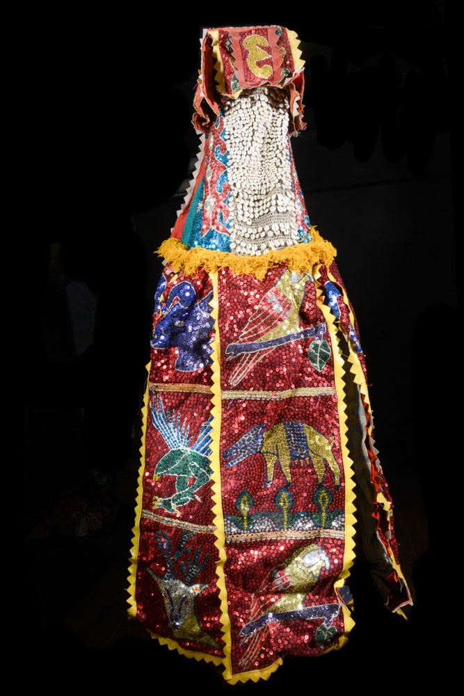 Egun - Costume de danse complet du culte Egungun - Yoruba - Benin / Nigeria