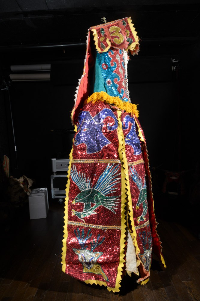 Egun - Costume de danse complet du culte Egungun - Yoruba - Benin / Nigeria